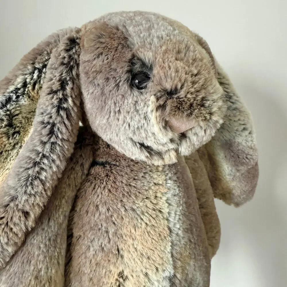 AUTHENTIC Jellycat Bashful Woodland Bunny - Medium 12” NWT - Picture 3 of 8